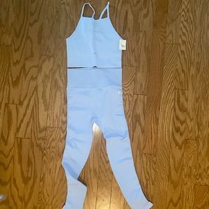 Free people 2 pcs ignite cami and legging set m/l